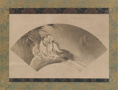 Resshi che Vola su una Nuvola da Kano Yukinobu
