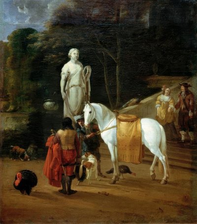 Addio davanti al palazzo da Karel Dujardin