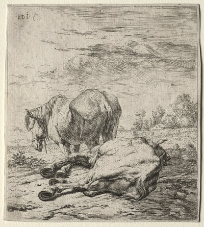 I due cavalli da Karel Dujardin