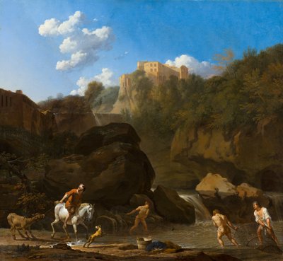 Le cascate di Tivoli da Karel Dujardin