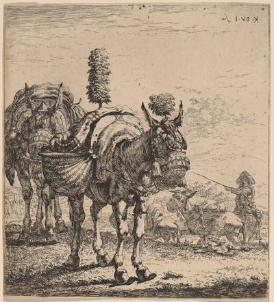 Due muli da Karel Dujardin