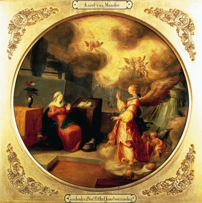 Annunciazione, di Karel van Mander I (1548-1606) da Karel Van Mander