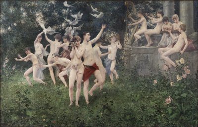 Festival di primavera scena allegorica da Karel Vitezslav Masek