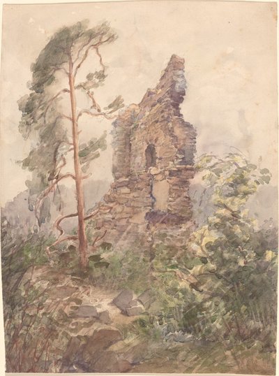 Paesaggio con rovina da Karel Vitezslav Masek