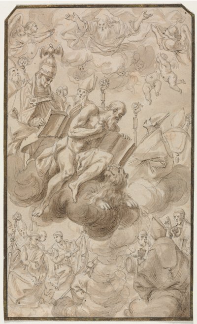 Ascensione di San Girolamo da Karel Škréta