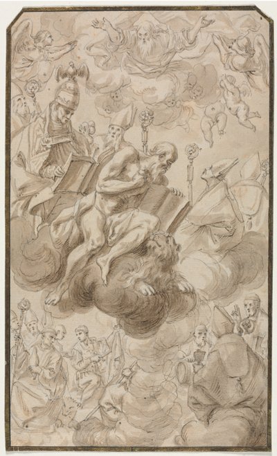 Ascensione di San Girolamo, 1600s da Karel Škréta