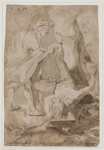 Apollo scuoia Marsia da Karel van III Mander