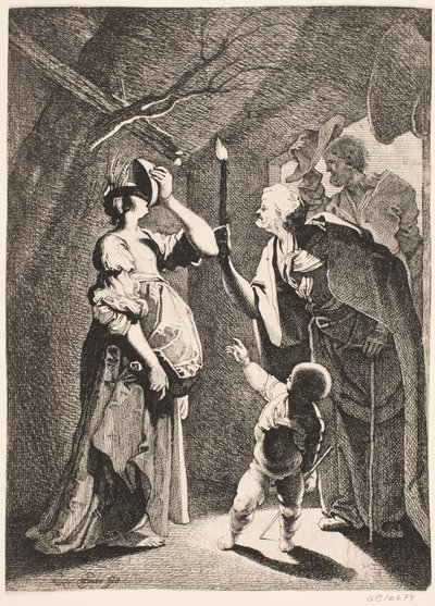 Cerere derisa da Stellio da Karel van III Mander