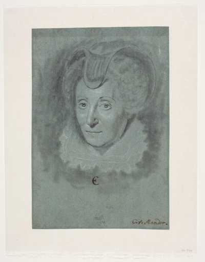 Ritratto di dama. Louise de Coligny da Karel van III Mander