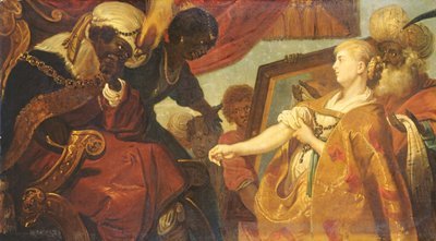 Cariclea mostra Persina e Idaspe da Karel van Mander III