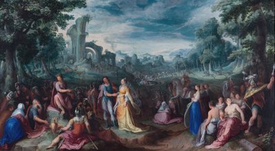 La continenza di Scipione da Karel van Mander the Elder