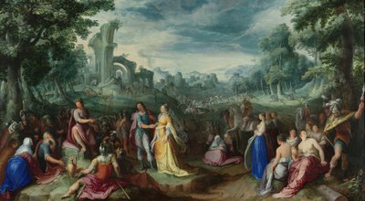 La continenza di Scipione Africano, 1600 da Karel van Mander the Elder