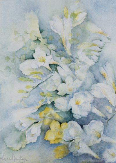 Freesia Eldus, bianco gigante da Karen Armitage