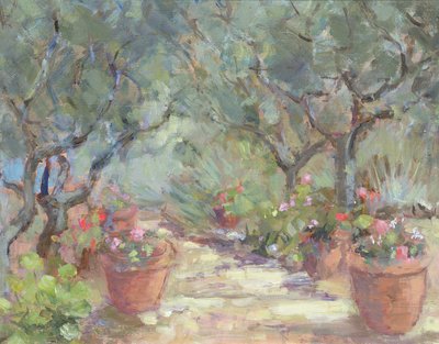 Giardino a Porto Ercole, Italia da Karen Armitage