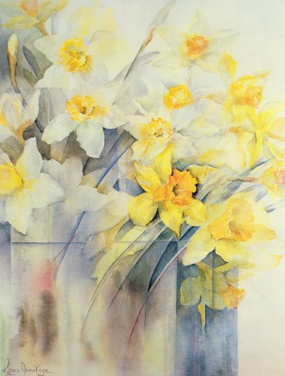Narcisi misti in un serbatoio da Karen Armitage