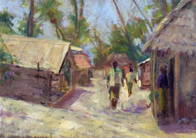 Villaggio di Zanzibar, 2001 da Karen Armitage