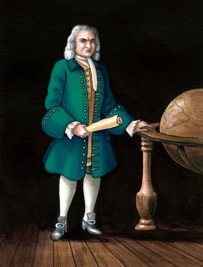 Capitano William Kidd, corsaro, 1645-1701 da Karen Humpage
