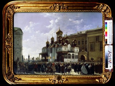 Processione di Pasqua alla cattedrale dell