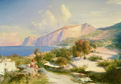 La Marina Grande, Capri, c.1829 da Carl Blechen