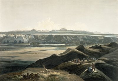 Veduta delle Montagne Rocciose, tavola 44 dal Volume 2 di 