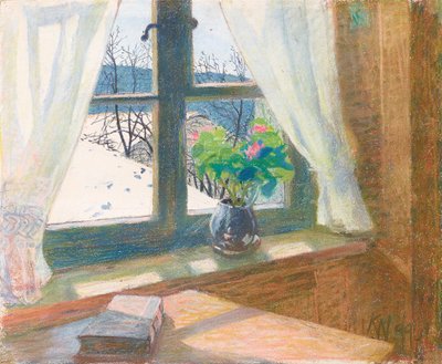 Vista dalla finestra da Karl Edmund Walser