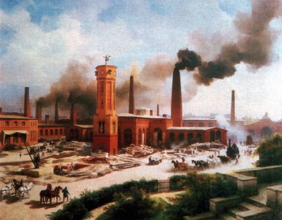 Istituto di ingegneria meccanica Borsig di Berlino da Karl Eduard Biermann
