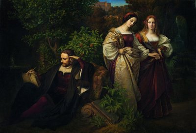 Torquato Tasso e le due Leonore da Karl Ferdinand Sohn