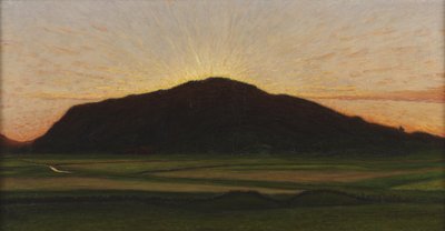 Crepuscolo, 1909 da Karl Fredrick Nordstrom