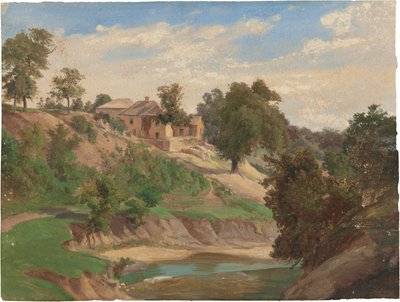 Sul fiume Pedernales da Karl Friedrich Hermann Lungkwitz
