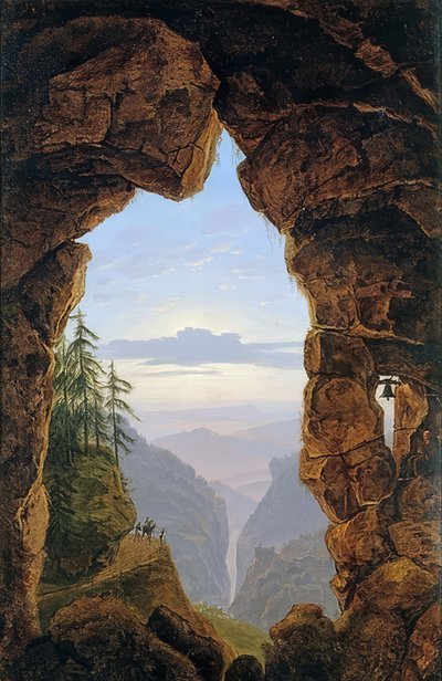 Porta di roccia da Karl Friedrich Schinkel