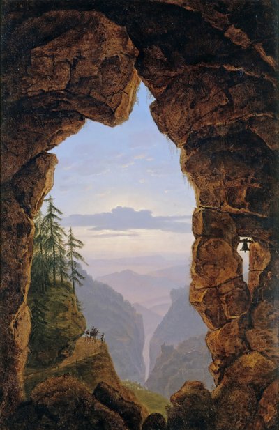 Porta nelle rocce, 1818 da Karl Friedrich Schinkel
