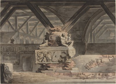 Scenografia: Una volta sepolcrale da Karl Friedrich Schinkel