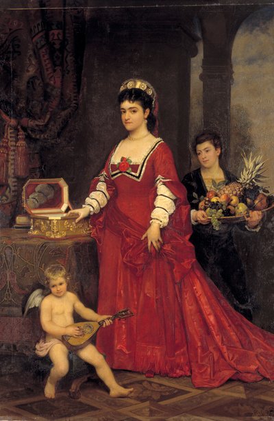 Adelina Patti da Karl Friedrich Steinhardt
