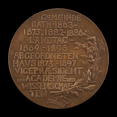 Iscrizione [retro], 1897 da Karl Gindra