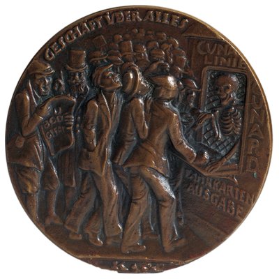 Medaglia commemorativa del siluramento del transatlantico 