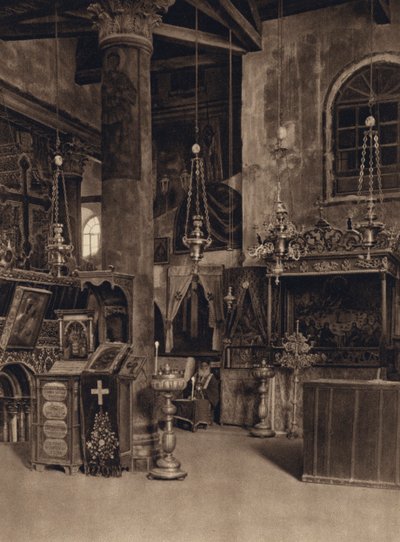 Betlemme, Ingresso alla Grotta della Natività da Karl Grober