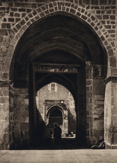 Gerusalemme, ingresso al luogo del Tempio da Karl Grober