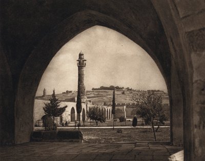 Gerusalemme, Vista del Monte degli Ulivi dal Luogo del Tempio da Karl Grober