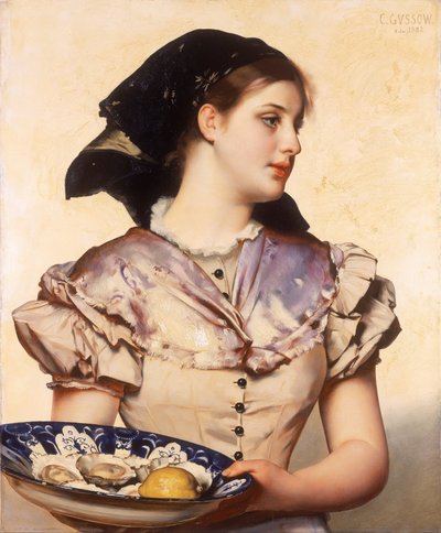 La ragazza delle ostriche da Karl Gussow