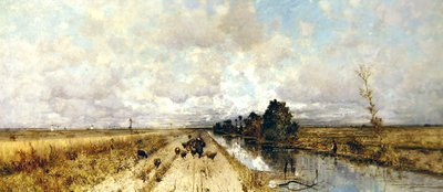 Strada lungo il canale da Karl Heffner