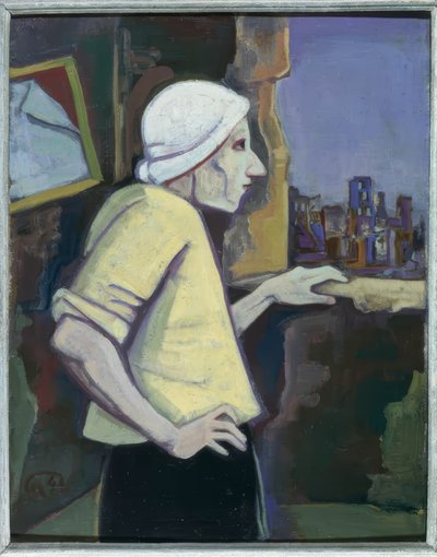 Donna alla finestra da Karl Hofer