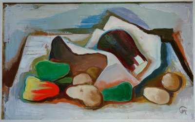 Natura morta con verdure da Karl Hofer