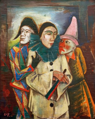 Mascherati da Karl Hofer