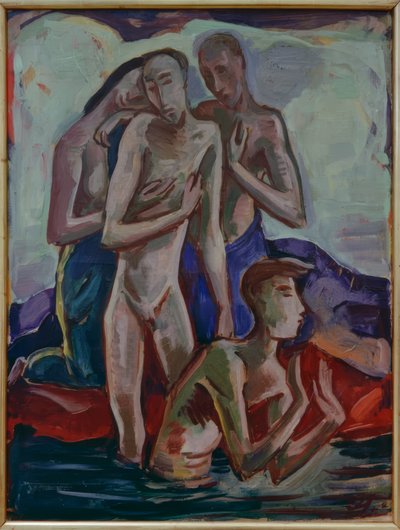 Battesimo nel Giordano da Karl Hofer