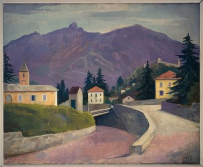 Paesaggio ticinese  da Karl Hofer