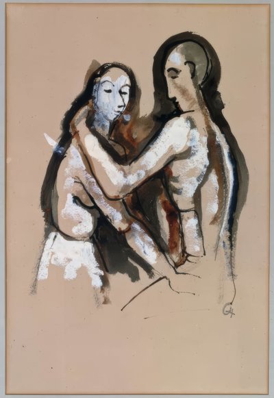 abbraccio da Karl Hofer