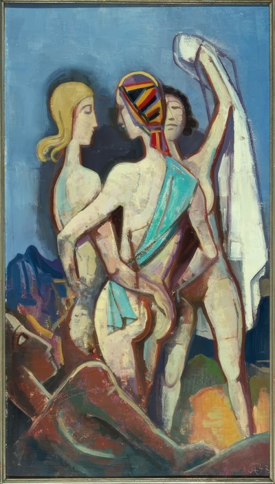 Sentenza del tribunale di Parigi da Karl Hofer