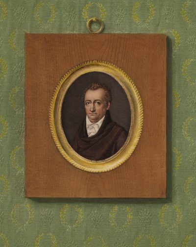 Ritratto di Johann Wolfgang Goethe da Karl Josef Raabe