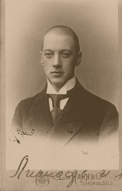 Poeta russo Nikolay Gumilyov 1886-1921, ca 1917-1920 da Karl Karlovich Bulla