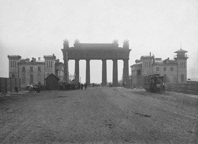 Porta trionfale di Mosca a San Pietroburgo da Karl Karlovich Bulla